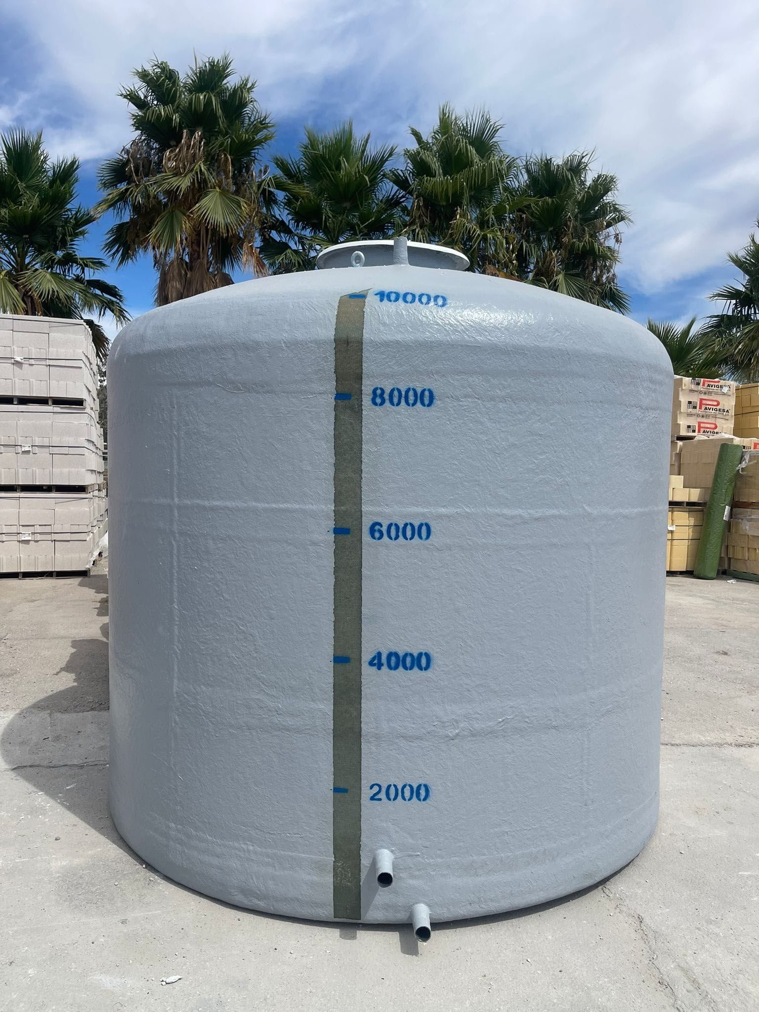 deposito vertical base plana blanco deposito vertical base plana blanco